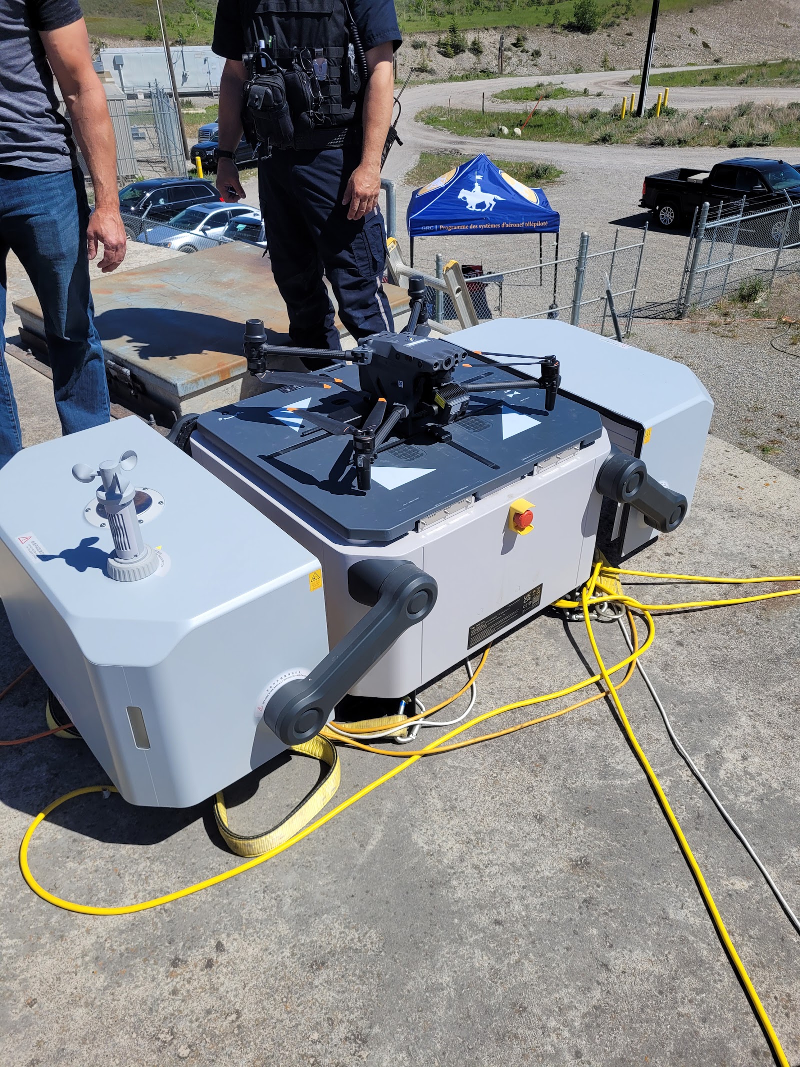 Autonomous inspection dock